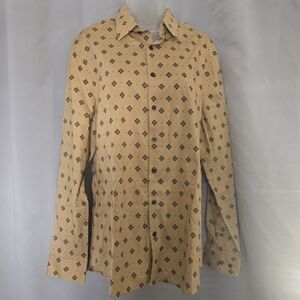 EXPRESS Men's Patterned Button-Up Shirt